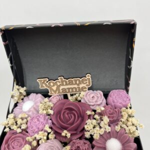 Flower box kwiaty z mydła