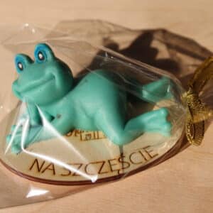 Żabka na szczęście